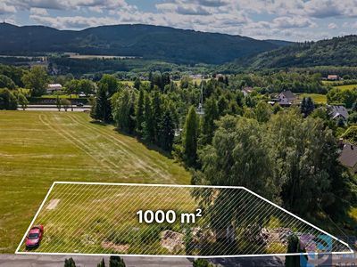 Prodej stavebního pozemku 1000 m²