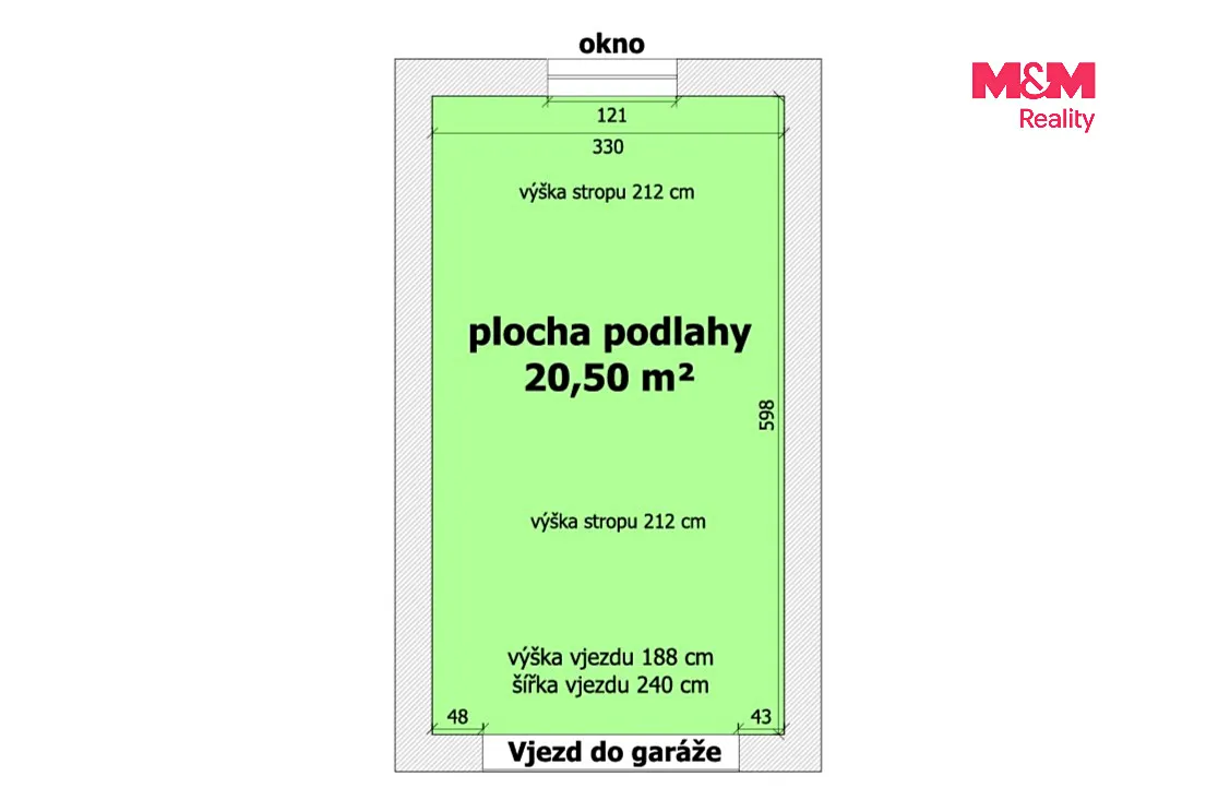 Prodej garáže 20 m² - Widok 3