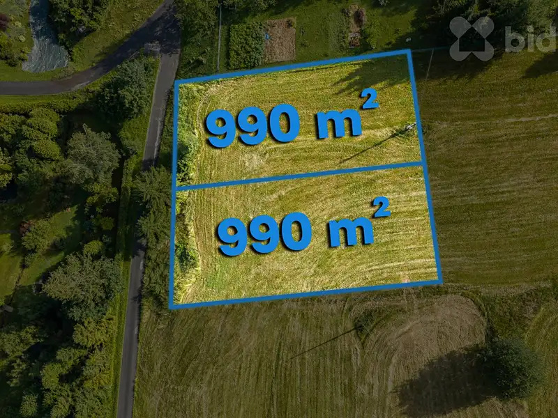 Prodej stavebního pozemku 990 m², Dolní Lomná – náhled fotky 3
