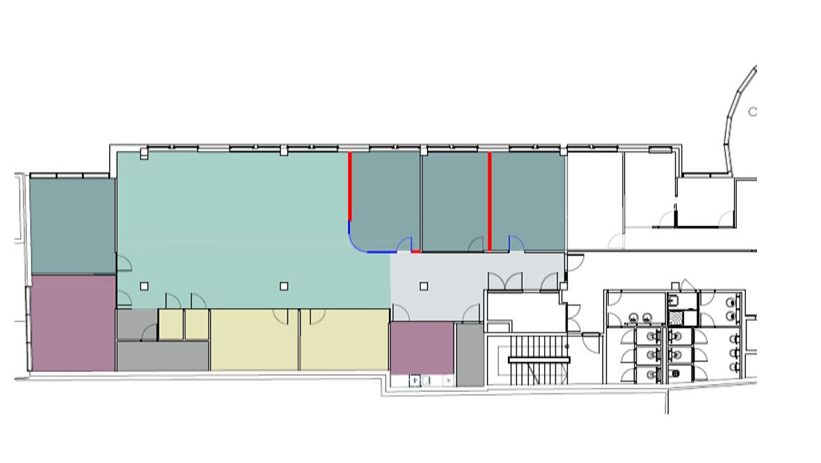 Pronájem kanceláře 369 m² – fotografie 3