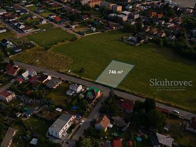 Prodej  stavebního pozemku 746 m²