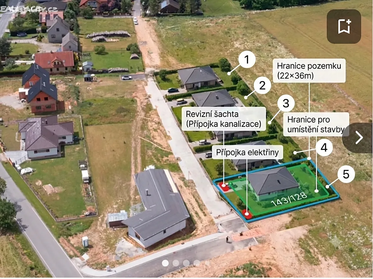 Prodej stavebního pozemku 810 m², Čižice