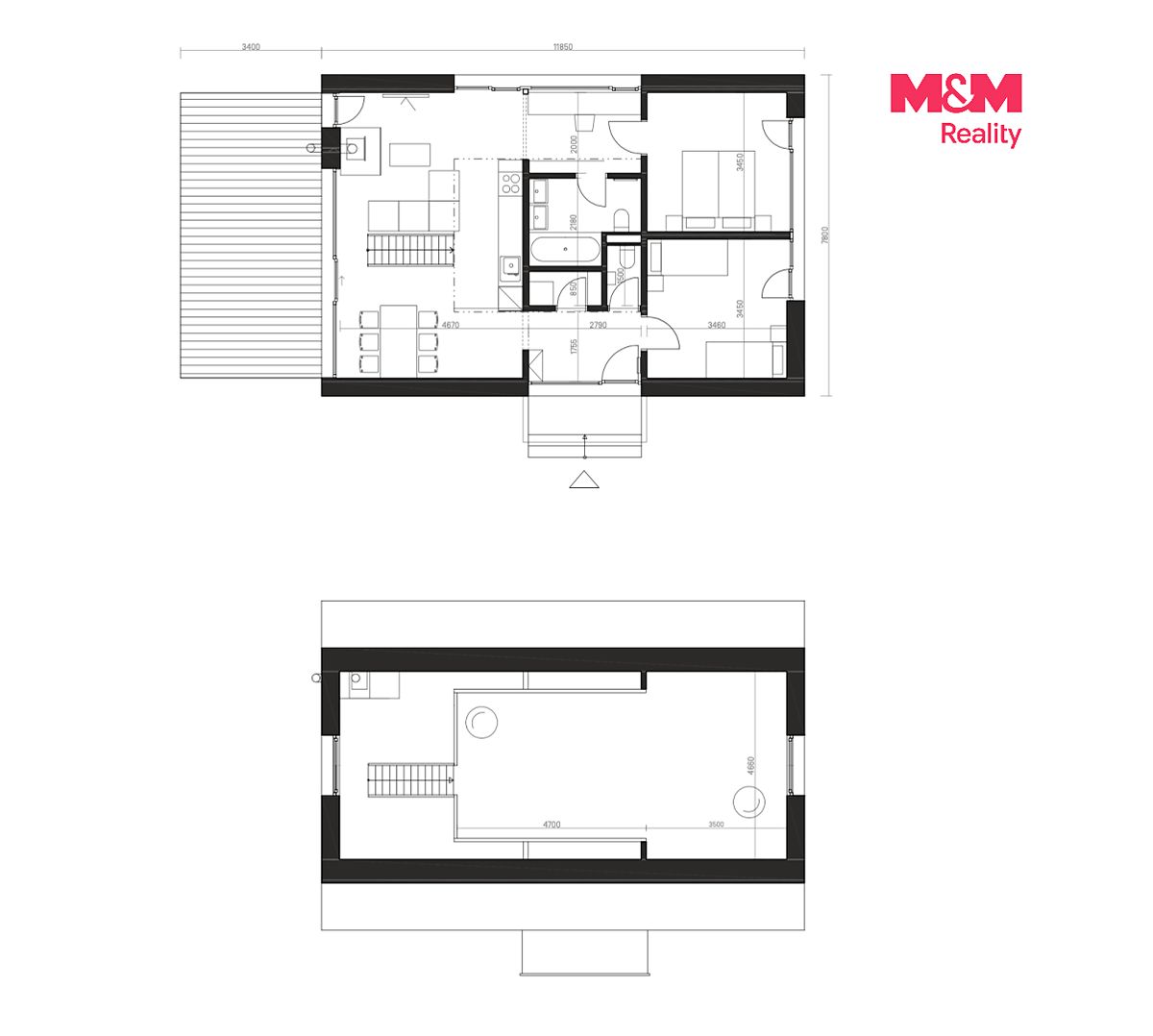 Prodej rodinného domu 108 m², pozemek 662 m² – fotografie 3