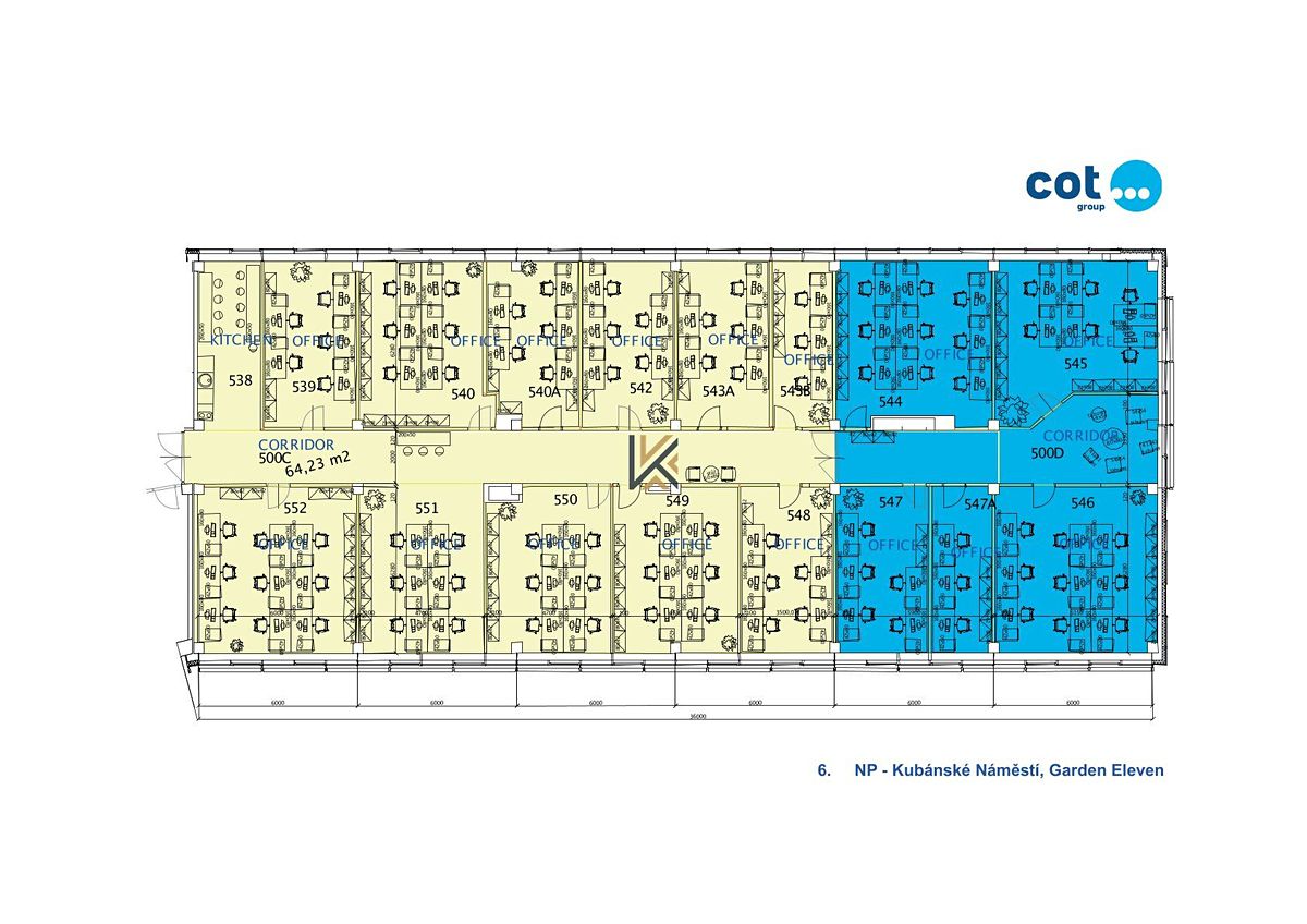 Pronájem kanceláře 183 m² – fotografie 4