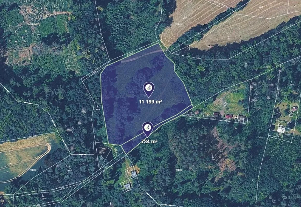 Prodej louky 11933 m²