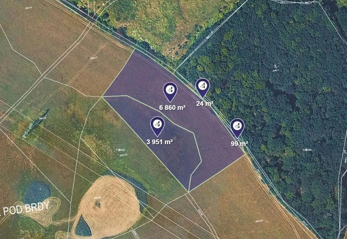 Prodej pole 10934 m²