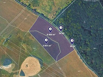 Prodej pole 10934 m²