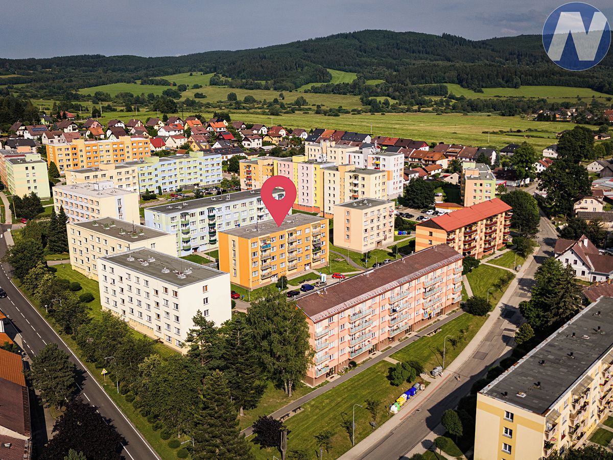 Pronájem bytu 2+kk 39 m²