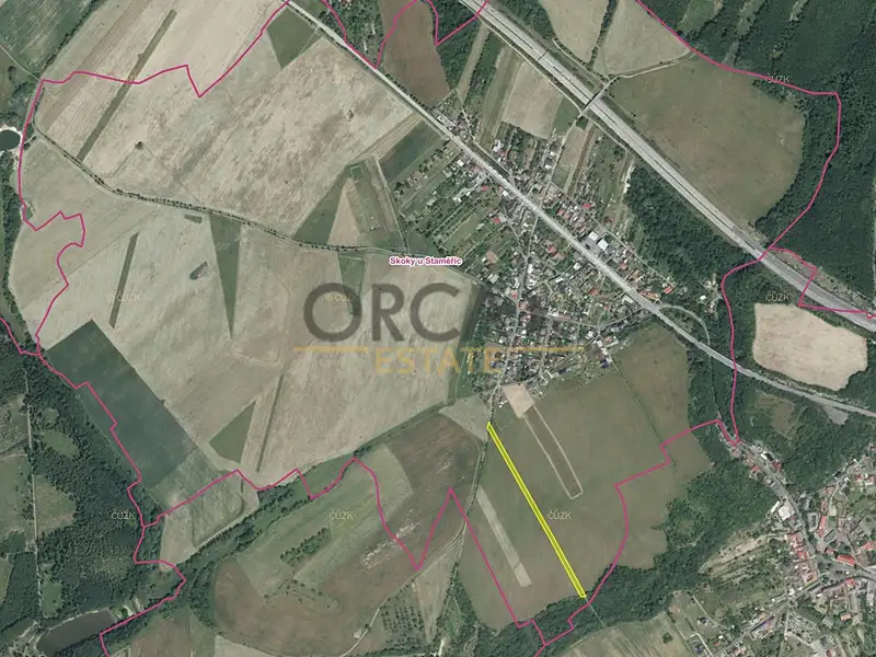Prodej pole 4582 m², Dolní Újezd – náhled fotky 2