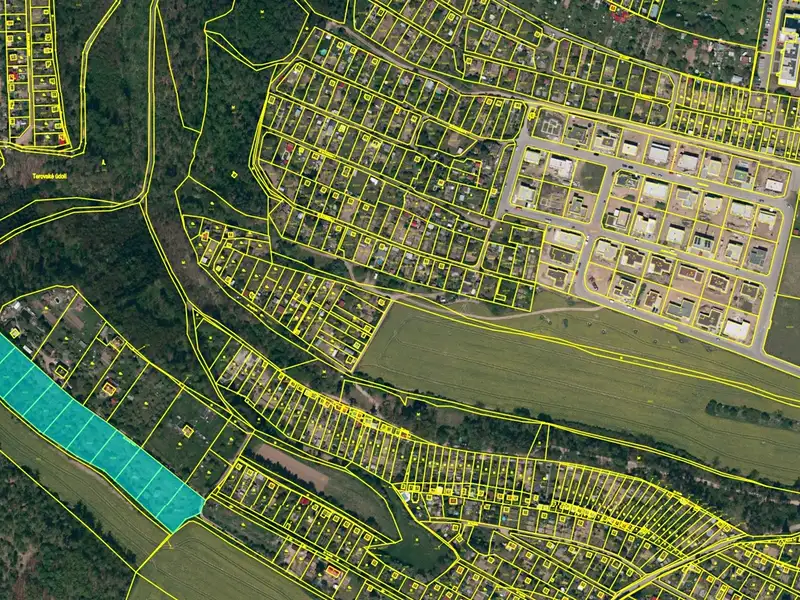 Prodej zahrady 1057 m², Třebíč – náhled fotky 3