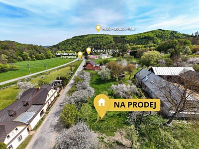 Prodej  stavebního pozemku 822 m²