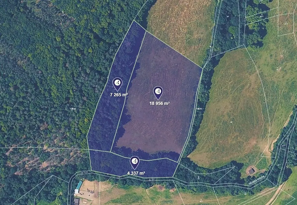 Prodej pole 30558 m²