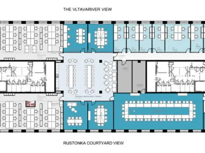 Pronájem kanceláře 337 m², Praha – náhled fotky 3