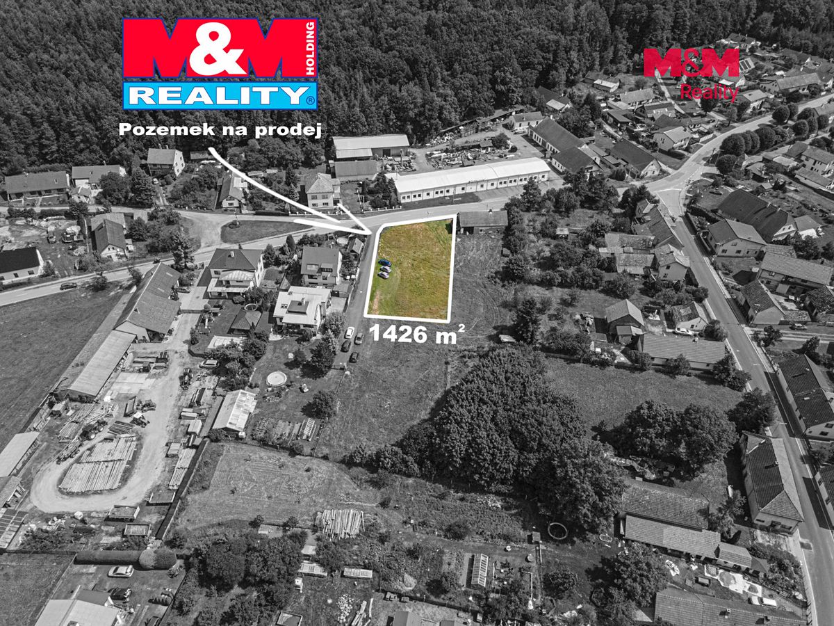 Prodej stavebního pozemku 1426 m² – fotografie 4