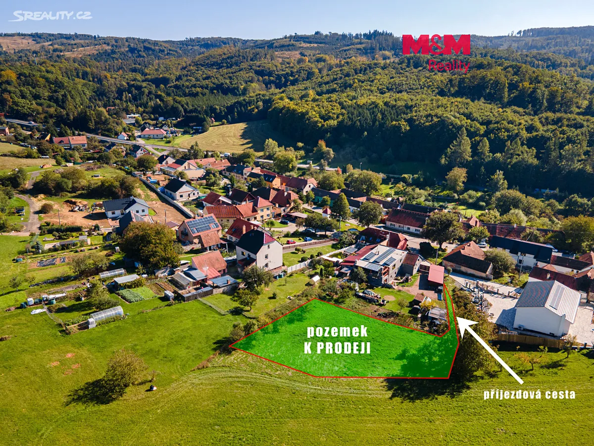 Prodej stavebního pozemku 1233 m²