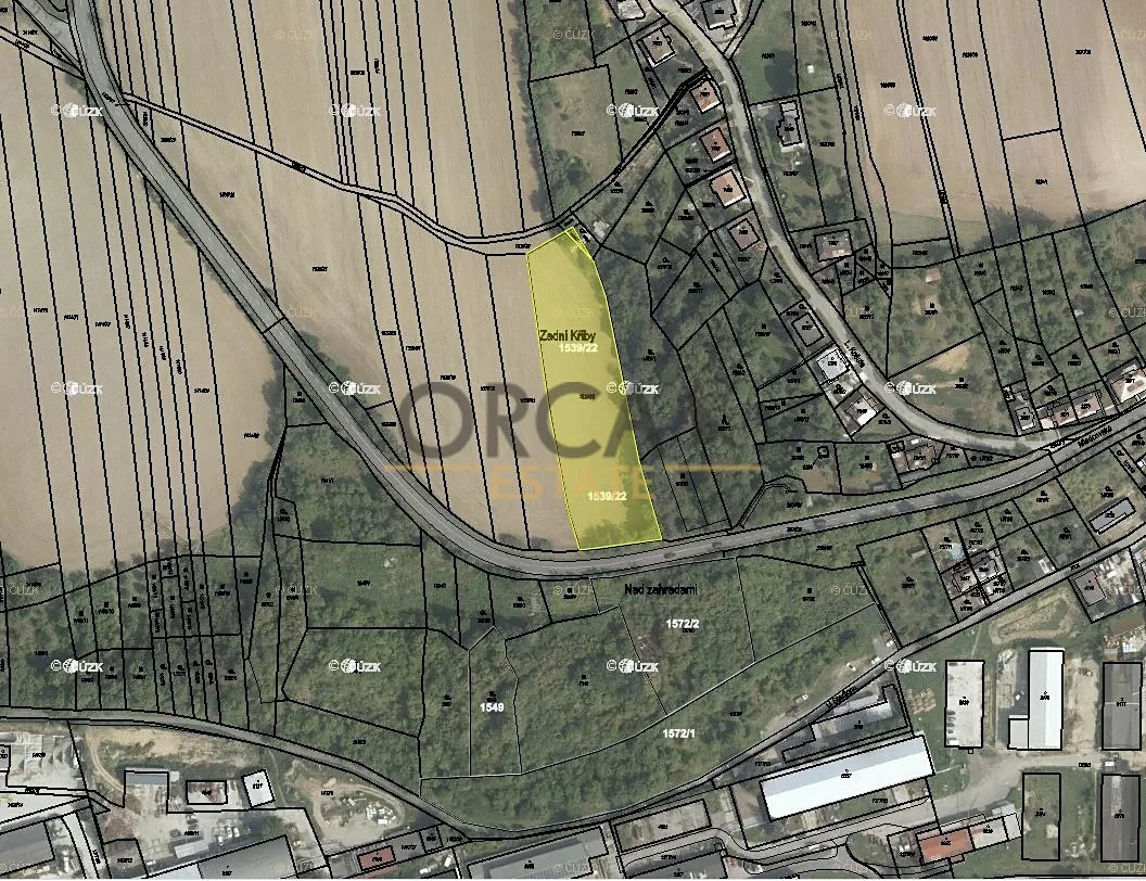 Prodej podílu 3/4 pole 3758 m²