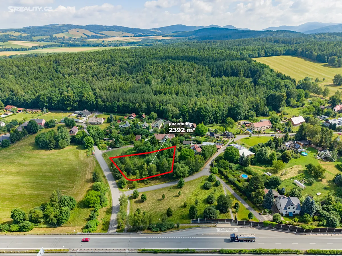 Prodej stavebního pozemku 2392 m², Liberec