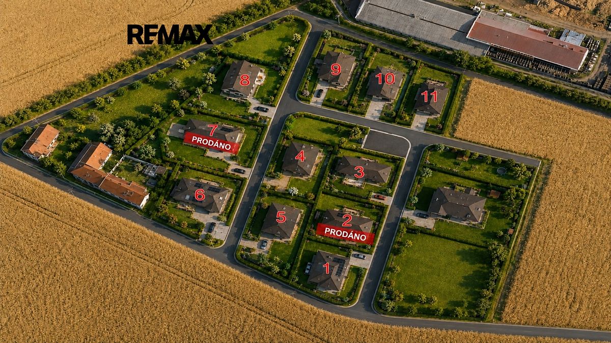 Prodej stavebního pozemku 849 m²