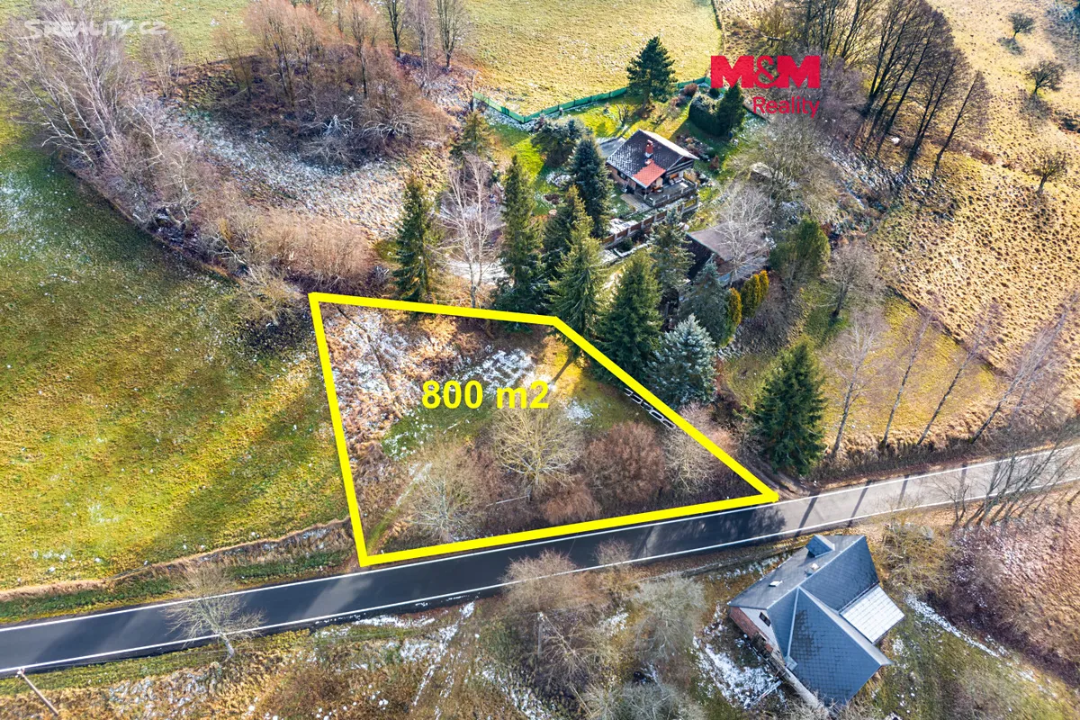 Prodej stavebního pozemku 800 m², Aš
