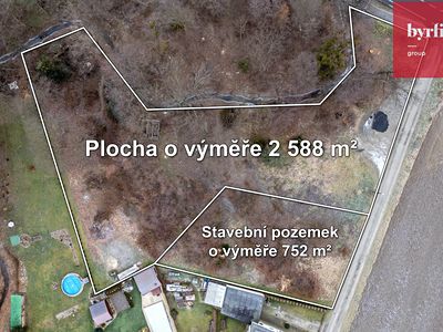 Prodej stavebního pozemku 3340 m²