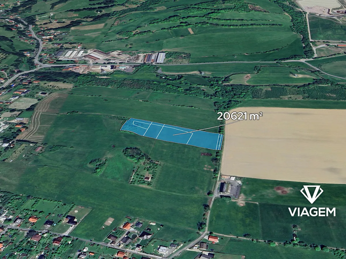 Prodej pole 20621 m²