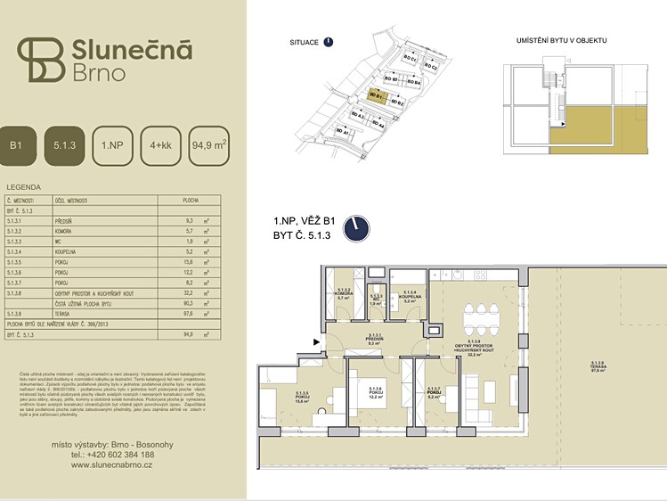 Wohnung 4+kk zum Kauf, 95 m² (9 von 11)