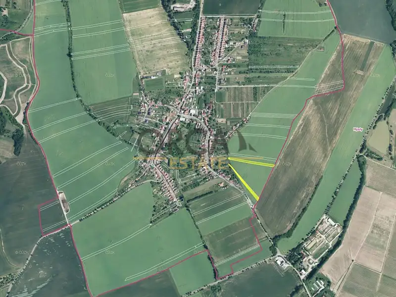 Prodej pole 5395 m², Moravany – náhled fotky 2