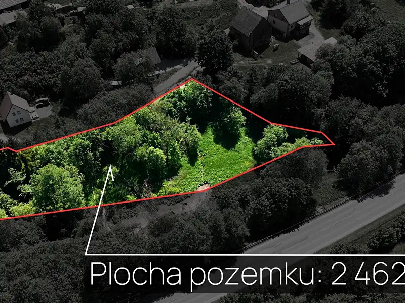 Prodej stavebního pozemku 2462 m², Branná – náhled fotky 3