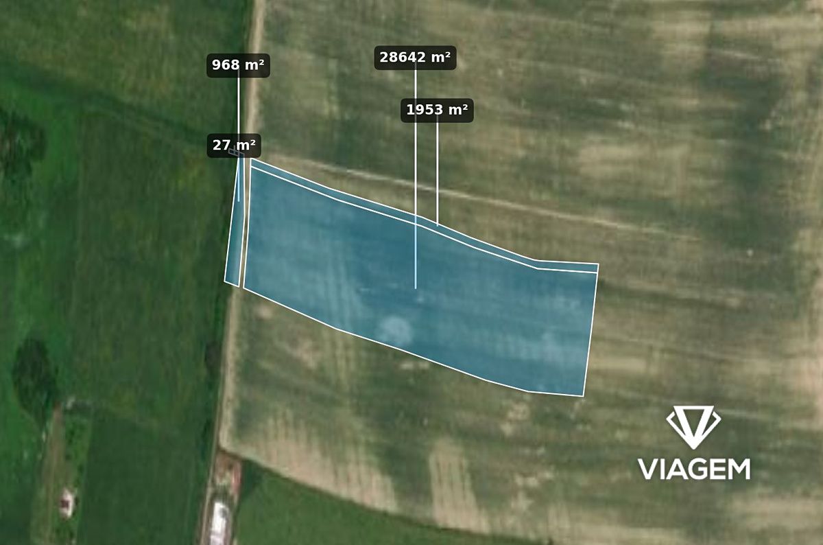 Prodej pole 31590 m²