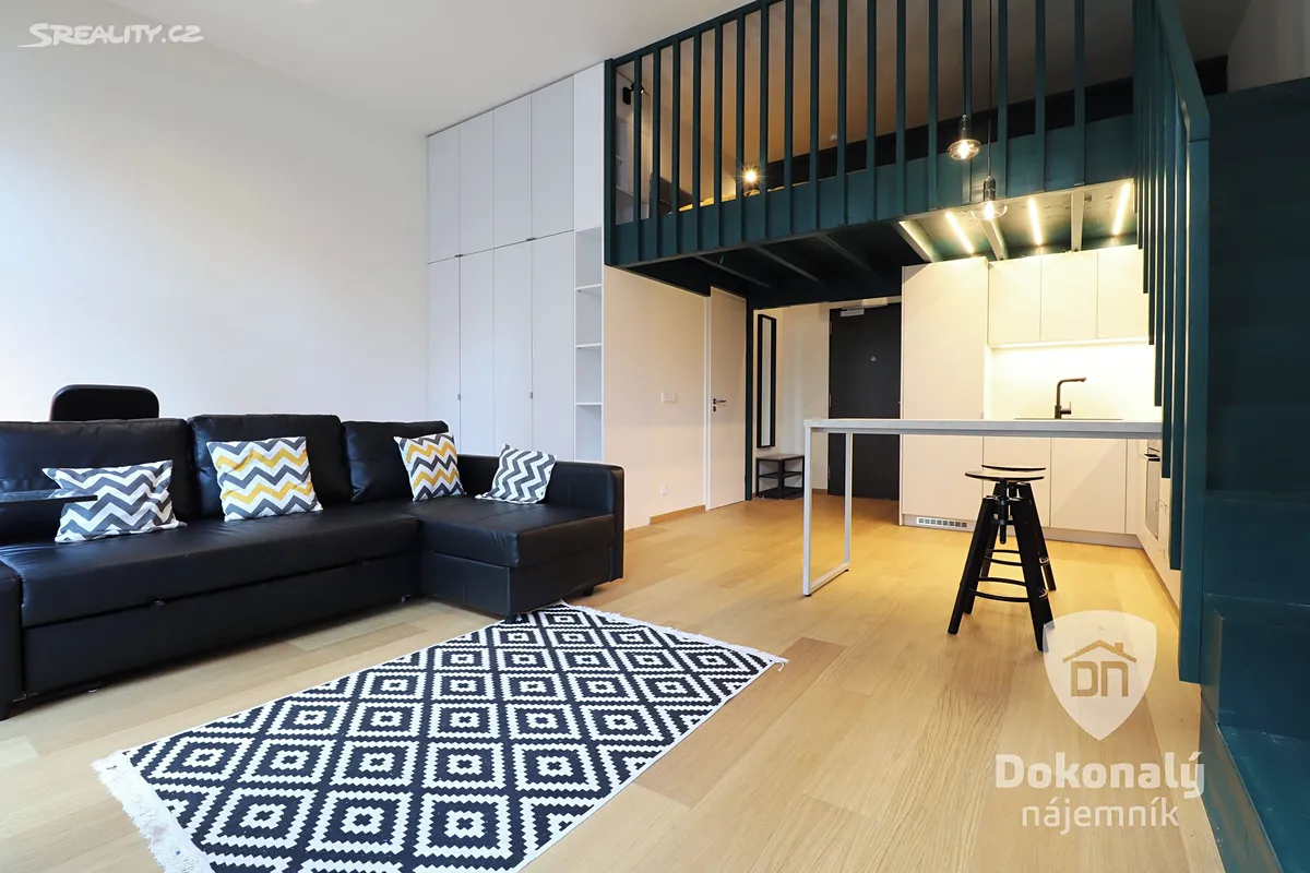 Pronájem bytu 1+kk 45 m², Praha