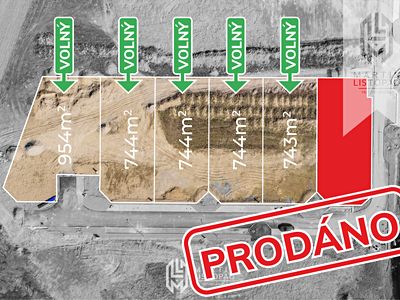 Prodej stavebního pozemku 729 m²