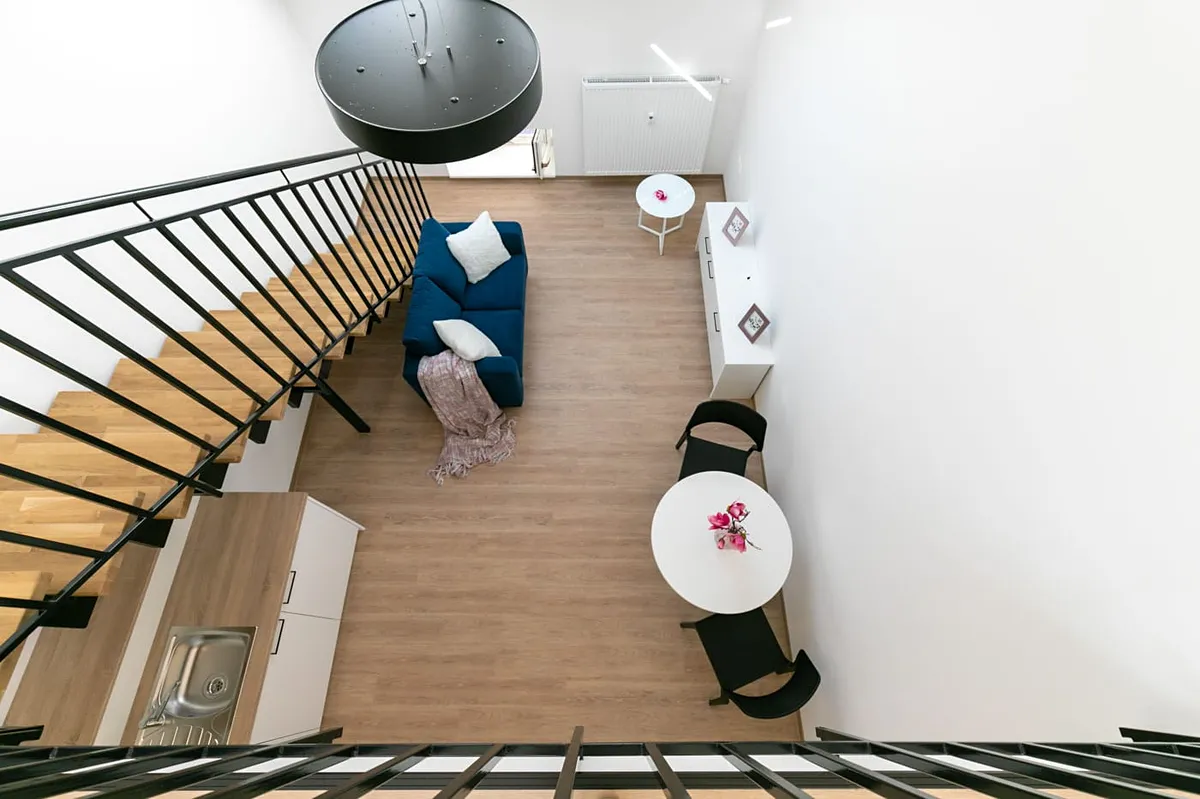 Pronájem bytu 1+kk 36 m² – pohled 6