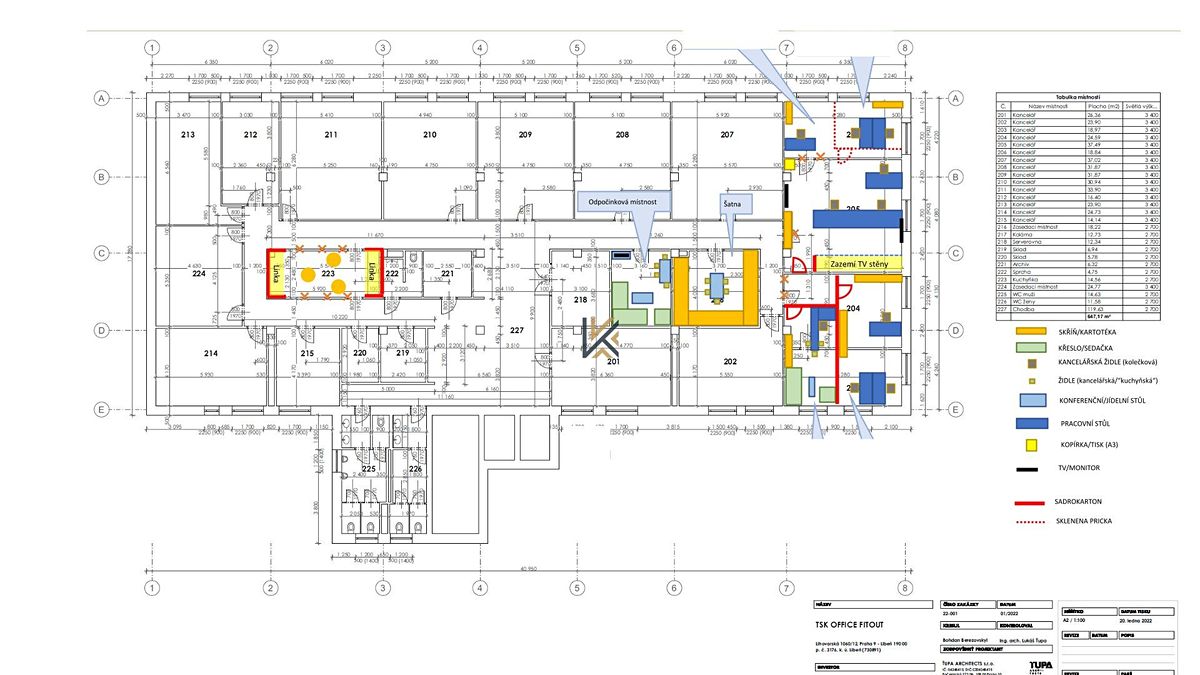 Pronájem kanceláře 714 m² – fotografie 3