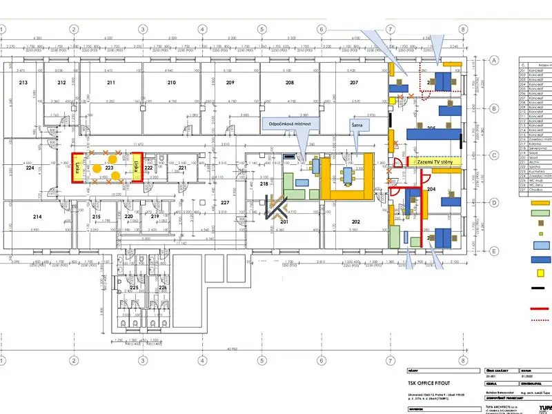 Pronájem kanceláře 714 m², Praha – náhled fotky 3