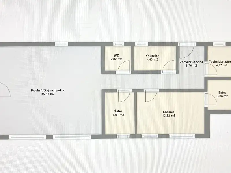 Prodej chaty 61 m², pozemek 1377 m², Řehenice – náhled fotky 3