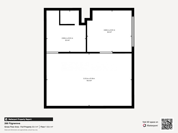 Квартира 1+1 в оренду, 33 м² (6 з 6)