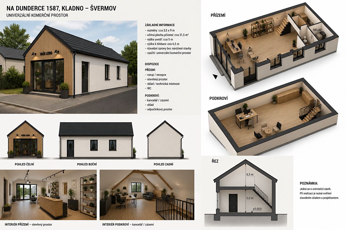 Prodej rodinného domu 43 m², pozemek 43 m², Kladno – fotka 1 z 3