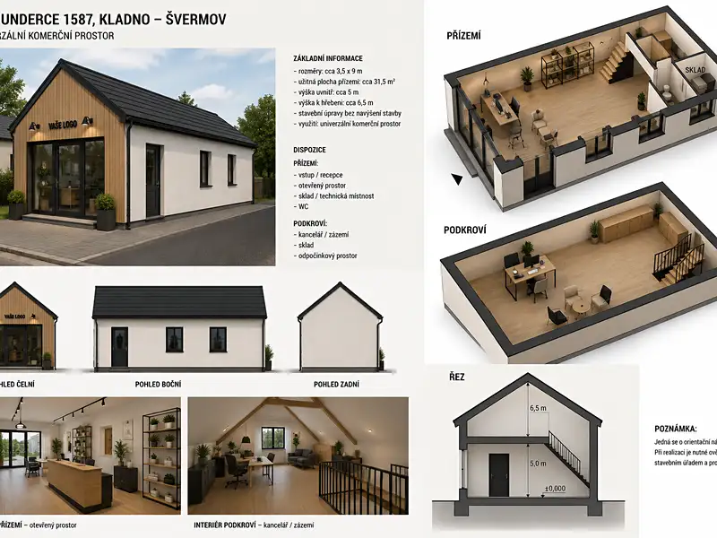 Prodej rodinného domu 43 m², pozemek 43 m², Kladno – náhled fotky 1