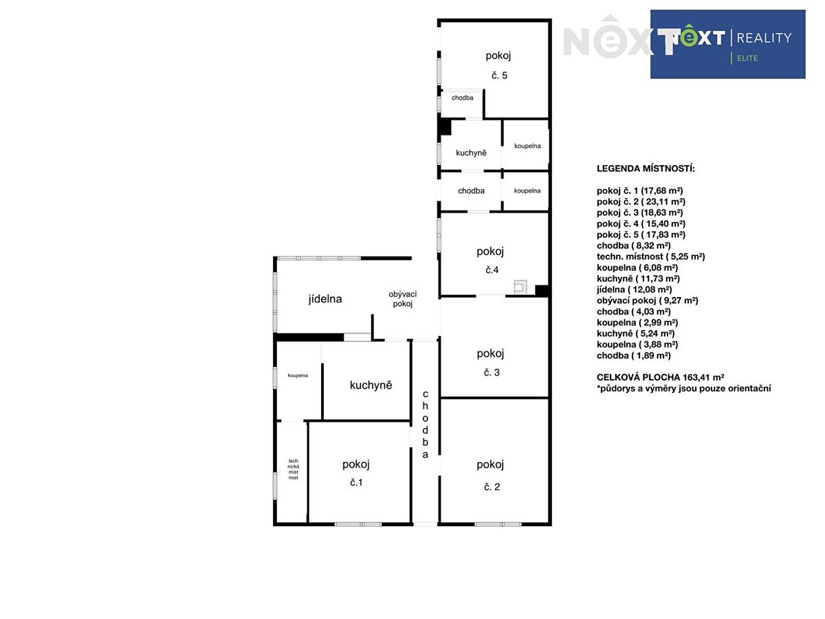 Prodej rodinného domu 170 m², pozemek 983 m² – fotografie 3