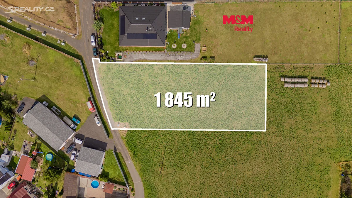 Prodej stavebního pozemku 1845 m², Rtyně nad Bílinou