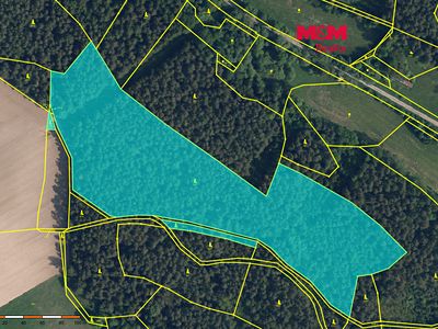 Prodej lesa 35696 m²