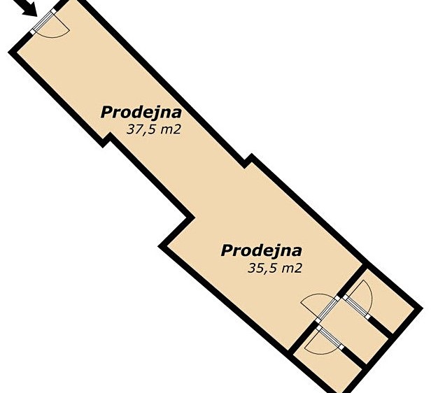 Комерційне приміщення в оренду, 80 м² (6 з 11)