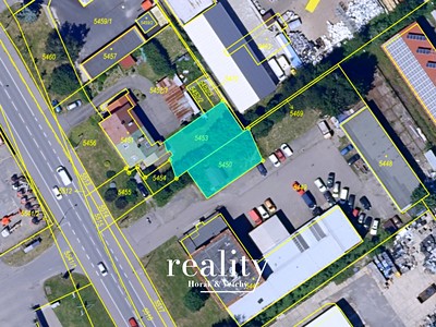 Prodej  komerčního pozemku 501 m²