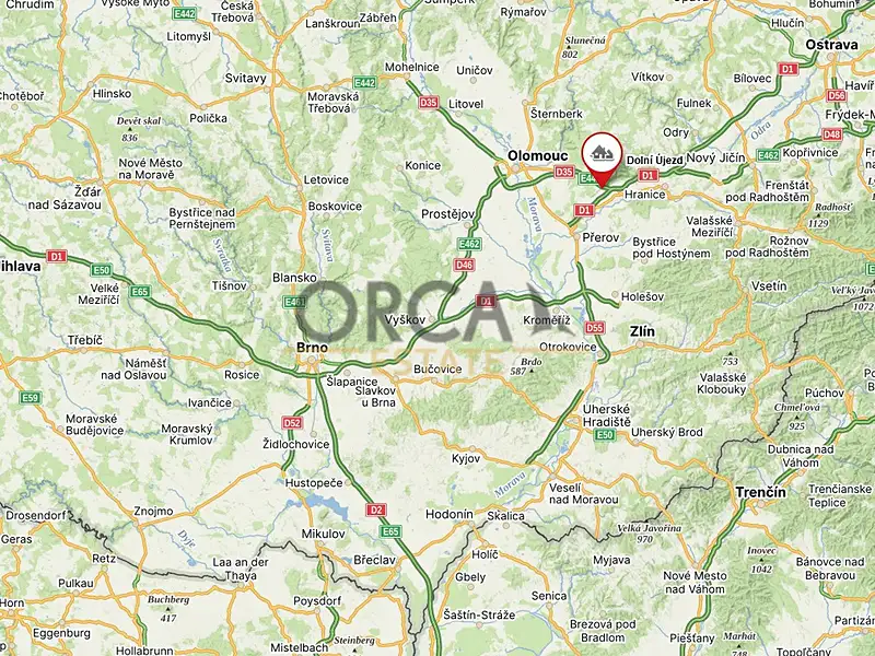 Prodej pole 4582 m², Dolní Újezd – náhled fotky 3
