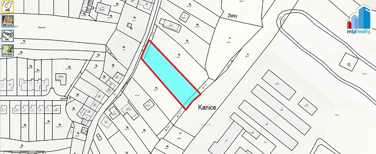 Prodej stavebního pozemku 2156 m² – fotografie 2