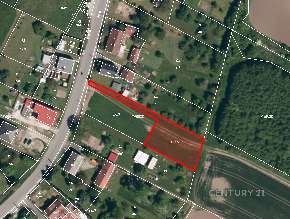 Prodej stavebního pozemku 1260 m² – fotografie 3