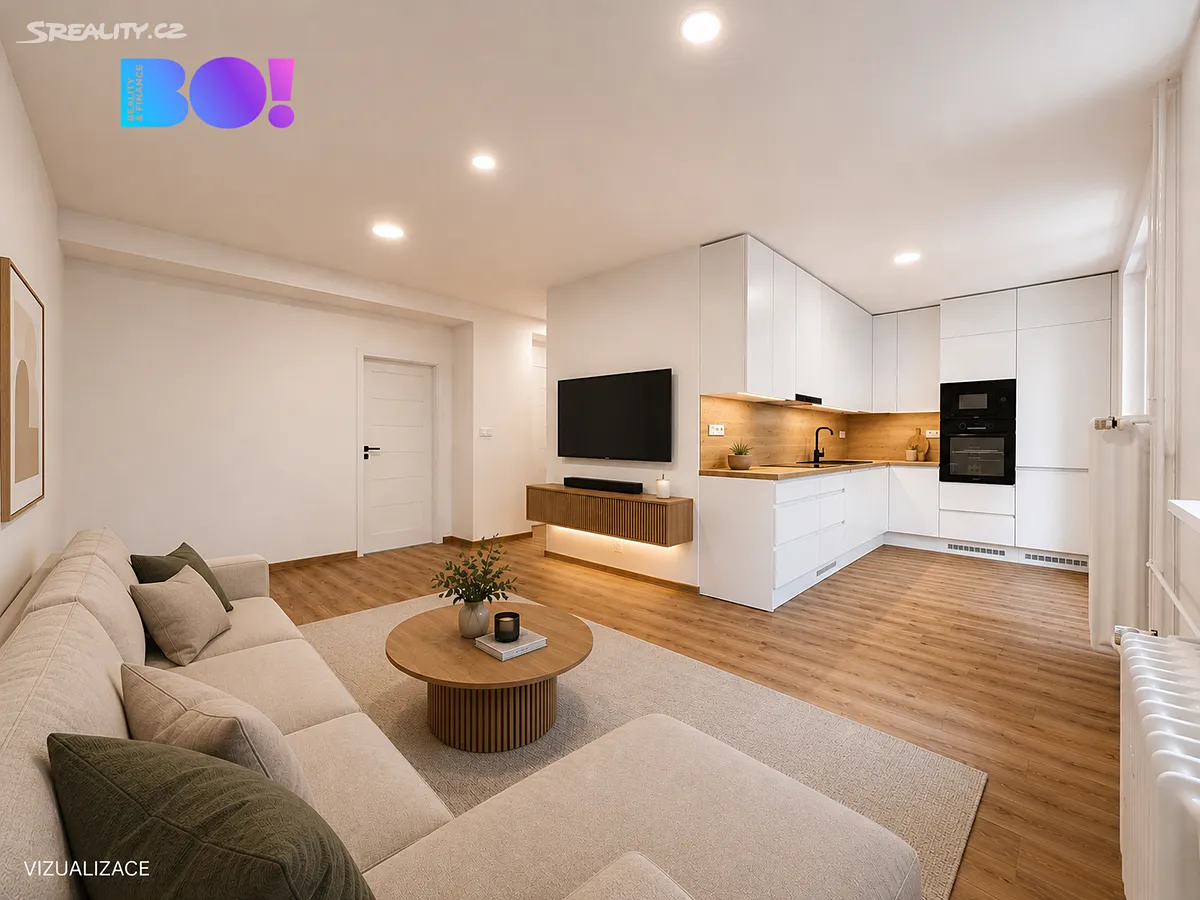 Prodej bytu 2+kk 53 m² – pohled 3