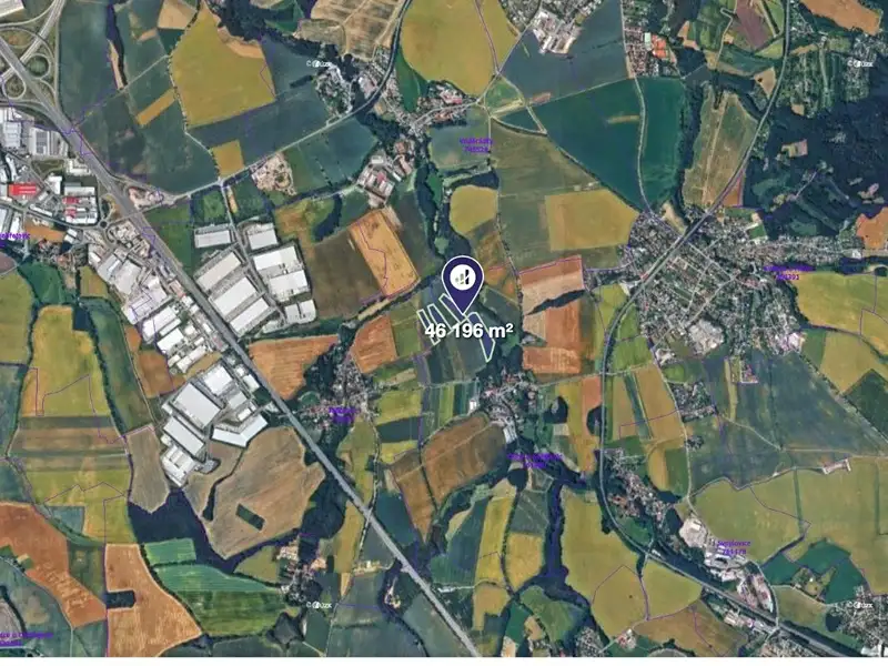 Prodej komerčního pozemku 46196 m², Strančice – náhled fotky 2