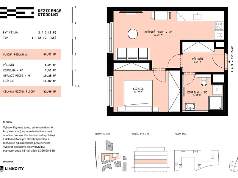 Prodej bytu 2+kk 43 m², Ostrava – náhled fotky 3