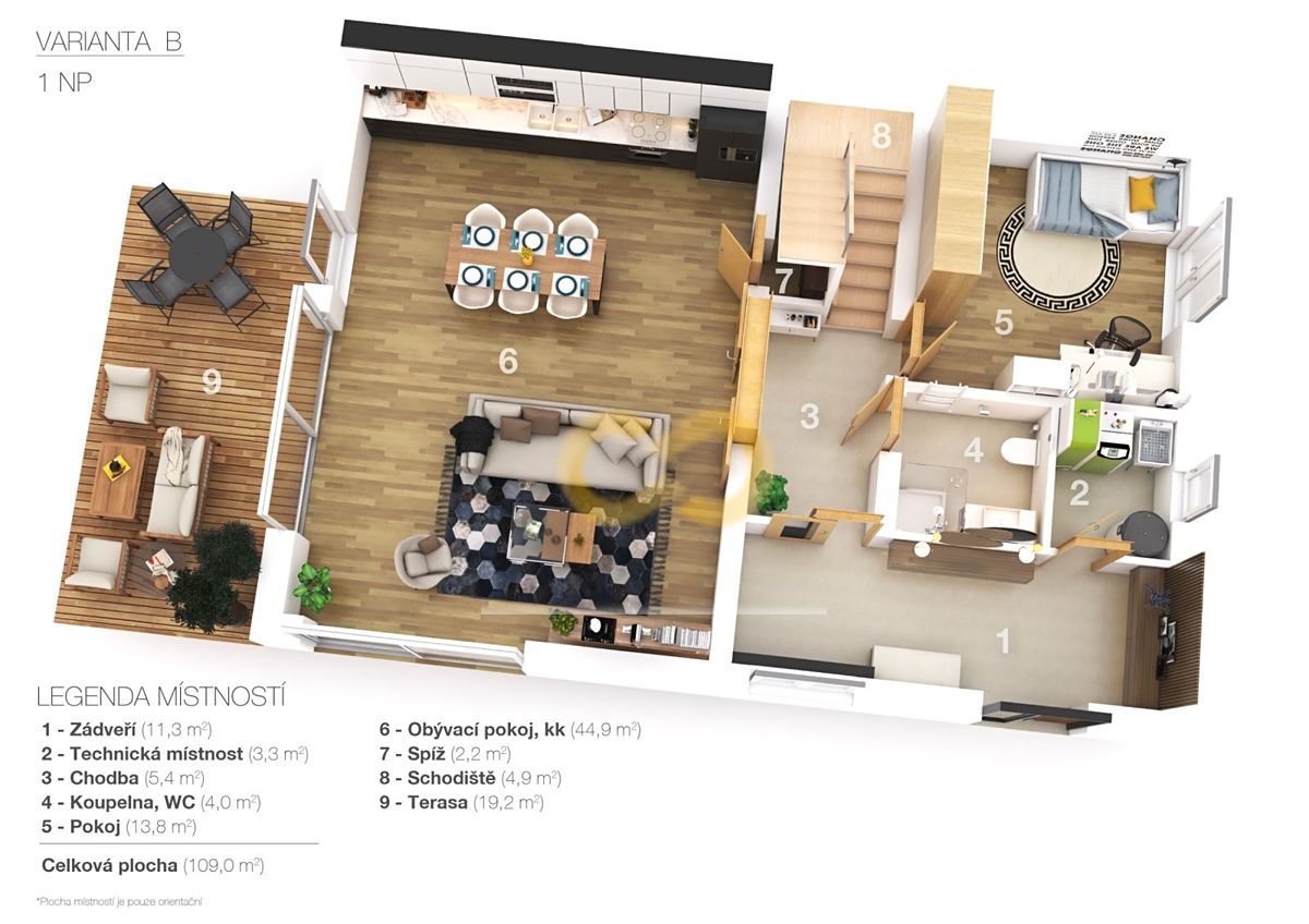 Prodej rodinného domu 220 m², pozemek 1000 m² – fotografie 3